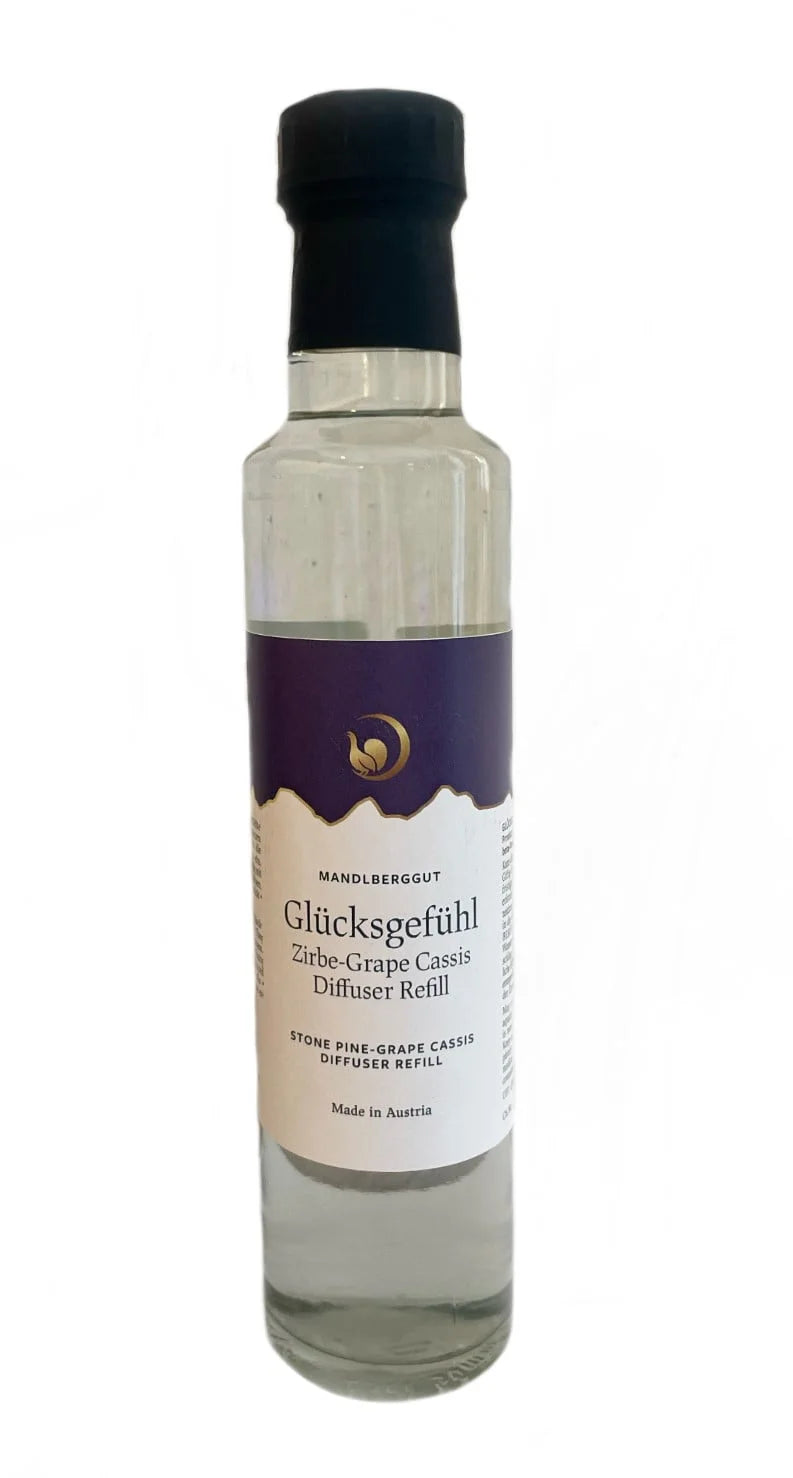 Refill Glücksgefühl Diffuser – Zirbe Grape Cassis